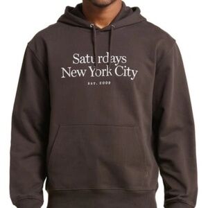 Saturdays NYC Ditch Miller Standard Hoodie- Ganache